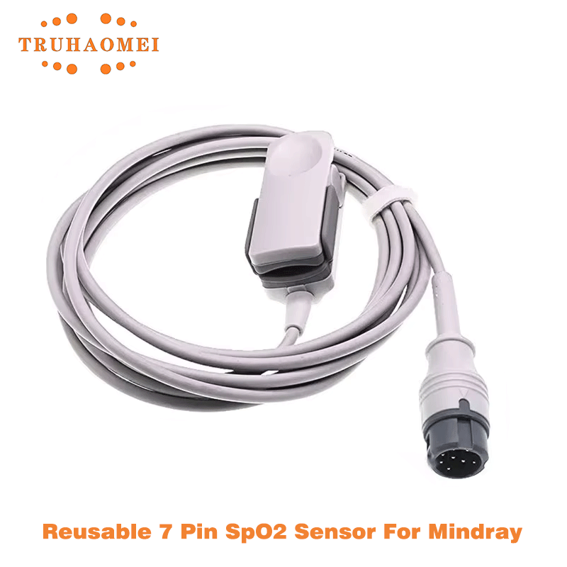 Tech Accessories Store - 8 Pin Reusable SPO2 Sensor for