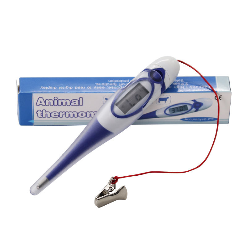 Vet Tech Accessories - Professional Animal Digital Thermometer with Soft
