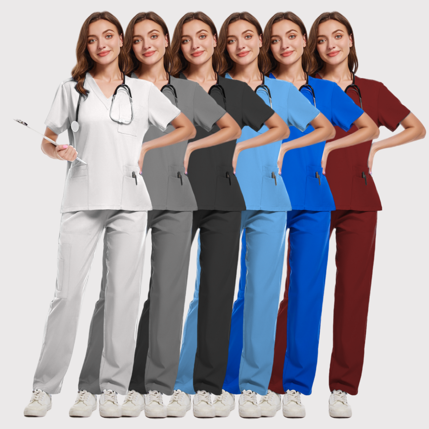 Vet Tech Accessories - New Nurse Uniform Woman Hospital Doctor