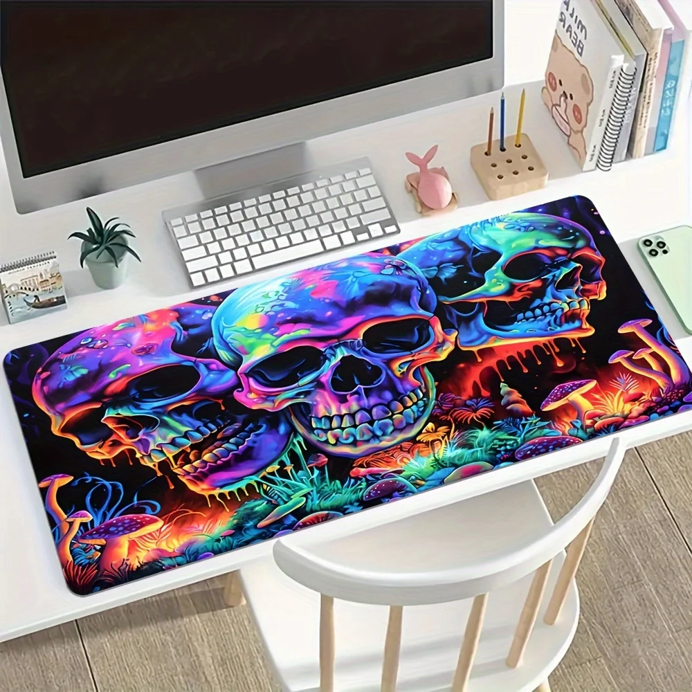 Graffiti Art Skull Mouse Pad 9 - Tech Table Accessories 评论和价格