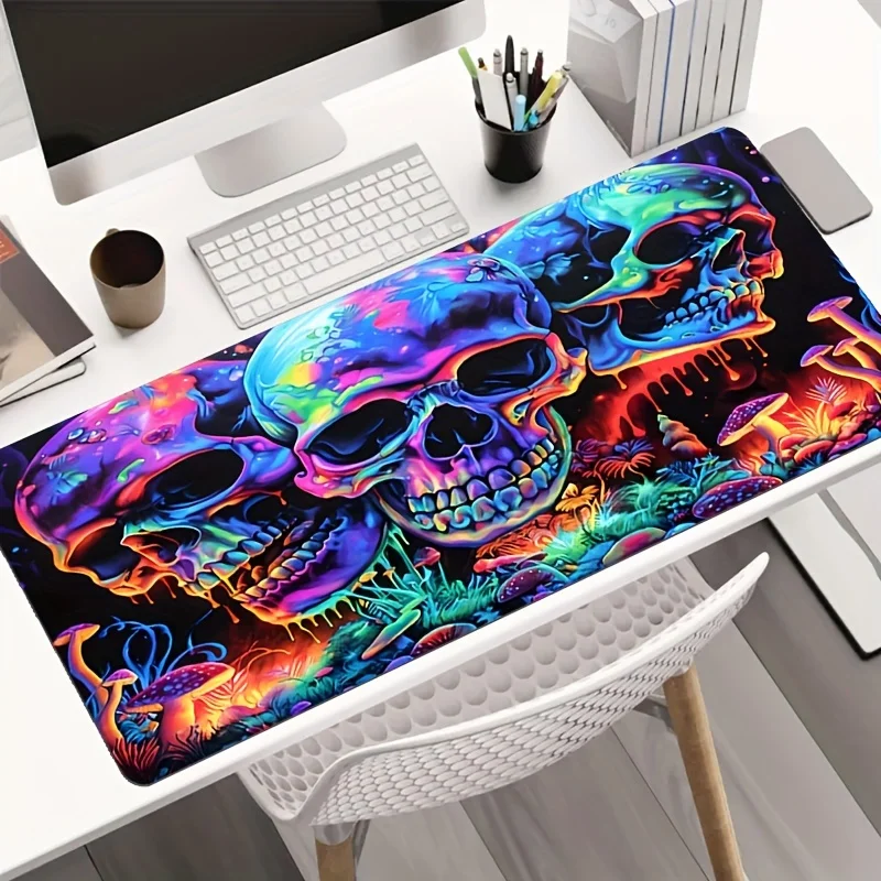 Graffiti Art Skull Mouse Pad 9 - Tech Table Accessories 评论和价格