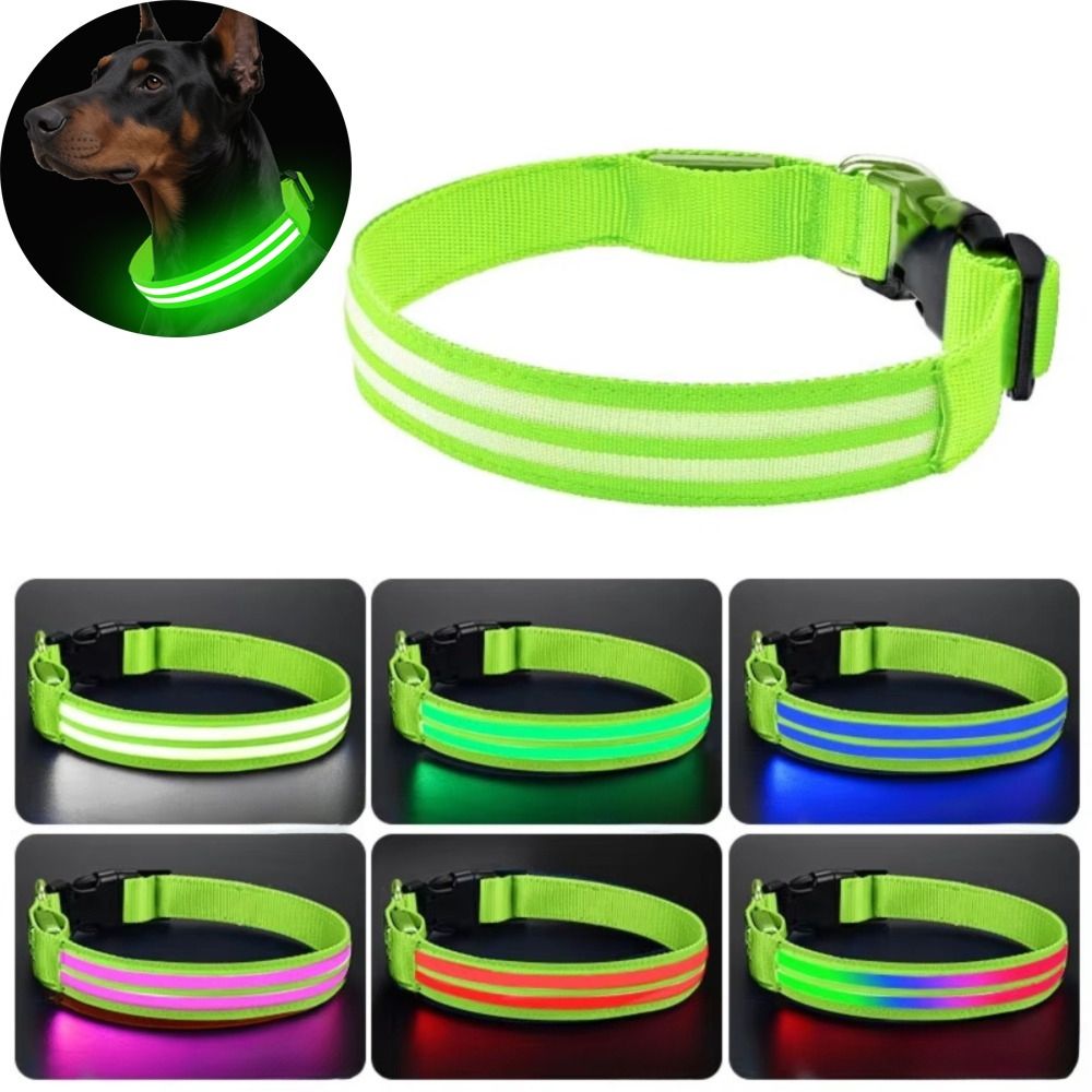 Adjustable Light Up Dog Collar - Tech Dog Accessories 评论和价格