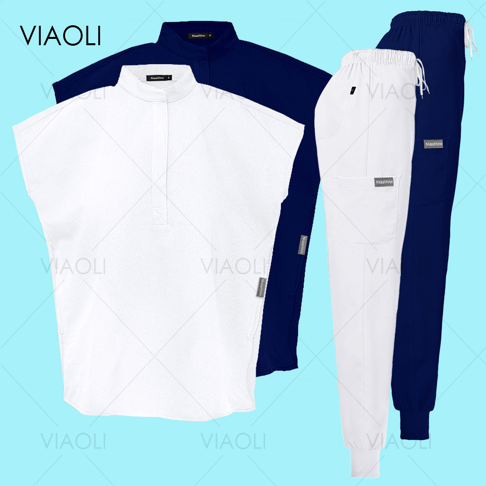 Scrubs Uniforms Sets Medical N - Vet Tech Accessories 评论和价格