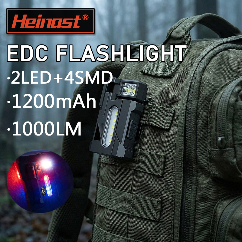 Super Bright 1000LM LED Flashl - Pen Holder Magnetic 评论和价格
