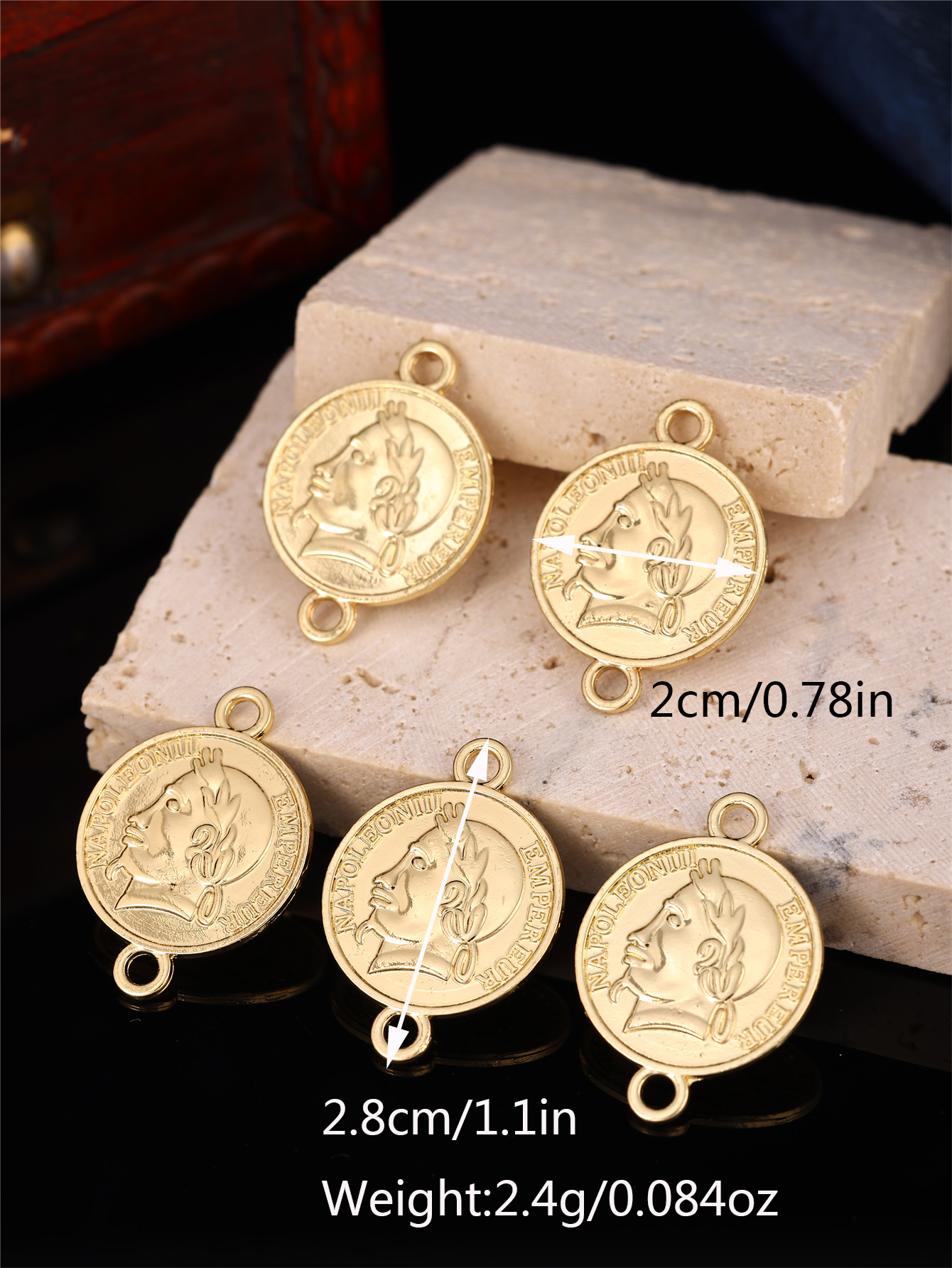 Coin-Shaped DIY Women's Robe A - Vintage Tech Accessories 评论和价格