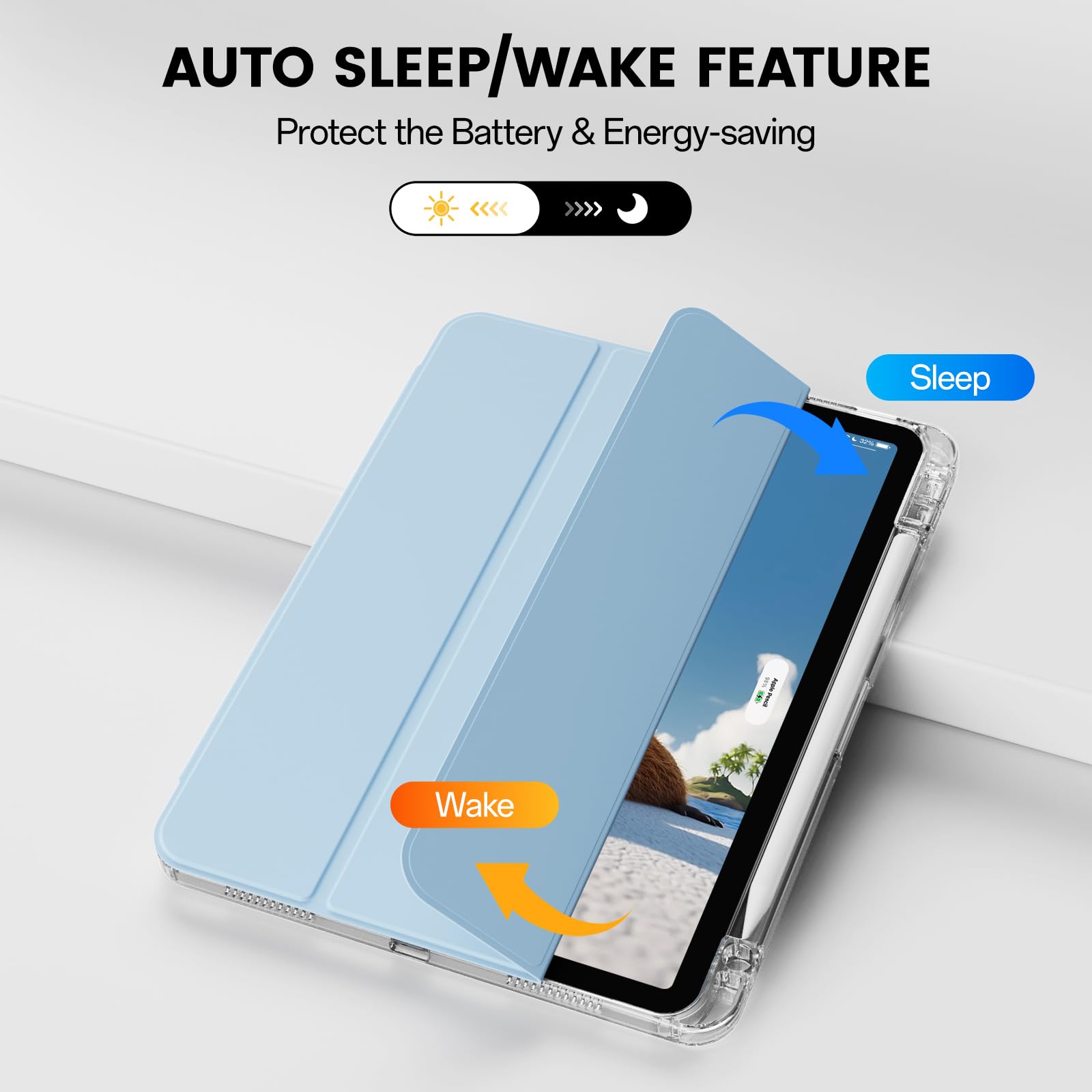 Case for Samsung Galaxy Tab A1 - Pen Holder Magnetic 评论和价格