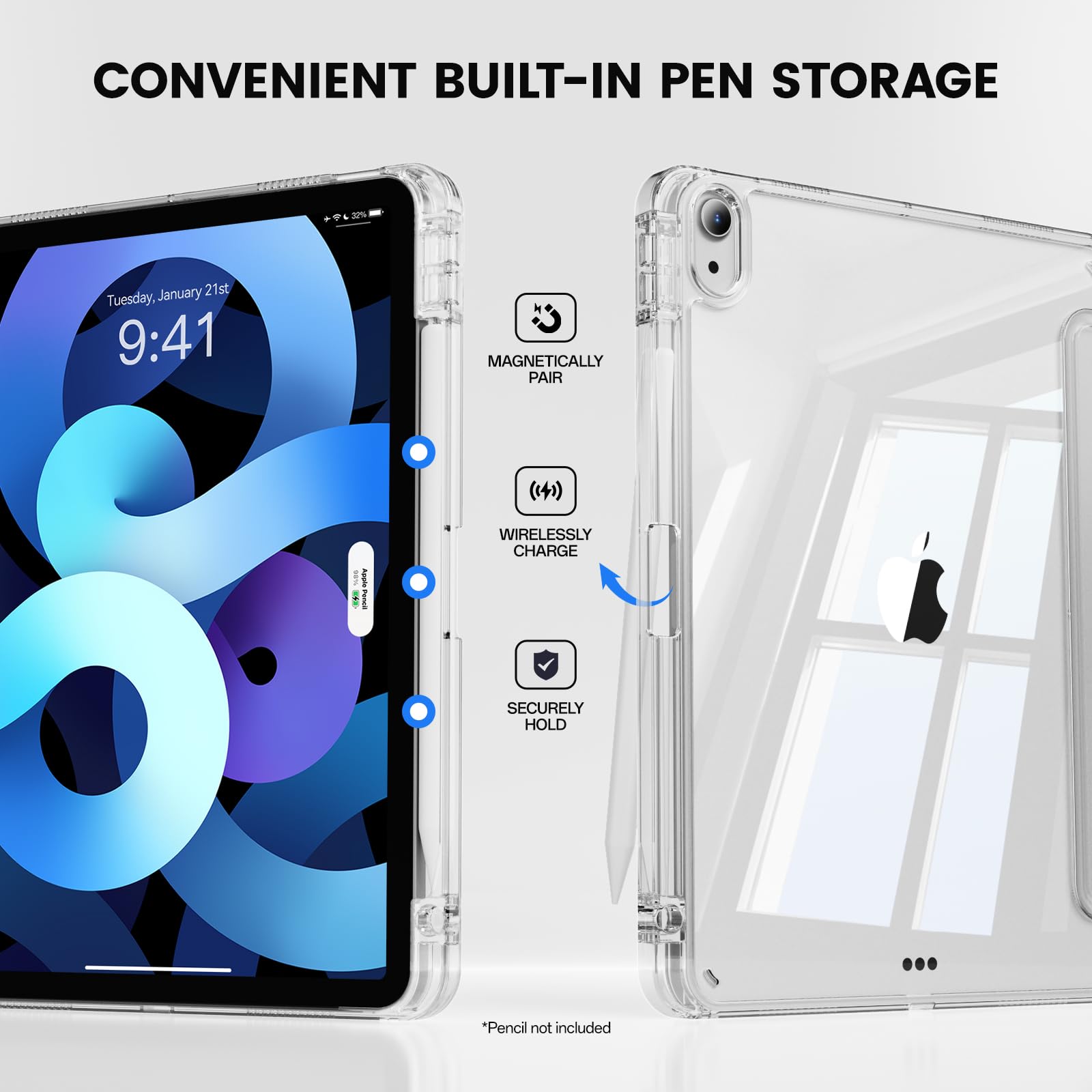 Case for Samsung Galaxy Tab A1 - Pen Holder Magnetic 评论和价格