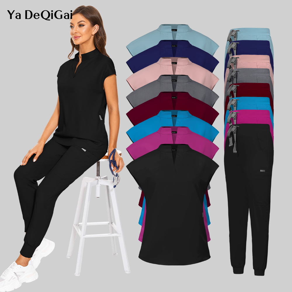 Plus Size Scrubs Set Women Med - Vet Tech Accessories 评论和价格
