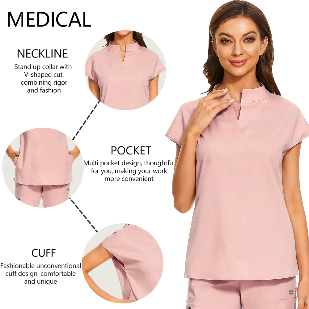 Plus Size Scrubs Set Women Med - Vet Tech Accessories 评论和价格