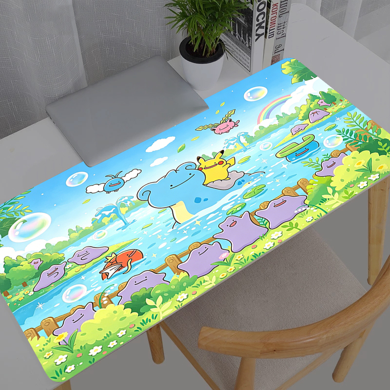Mouse Pad Pokemon Pikachu Anim - Tech Accessories For Office Desk 评论和价格