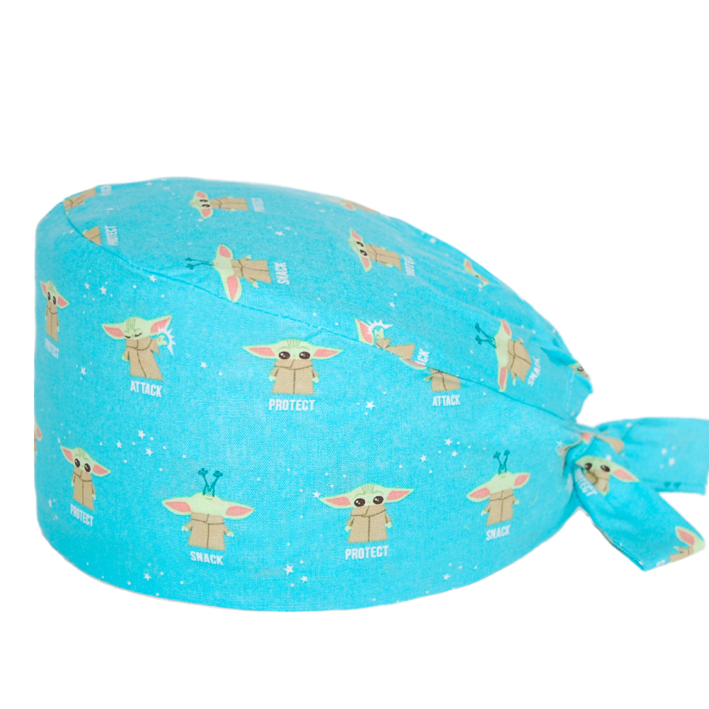 women men Cartoon scrubs Caps  - Vet Tech Accessories 评论和价格