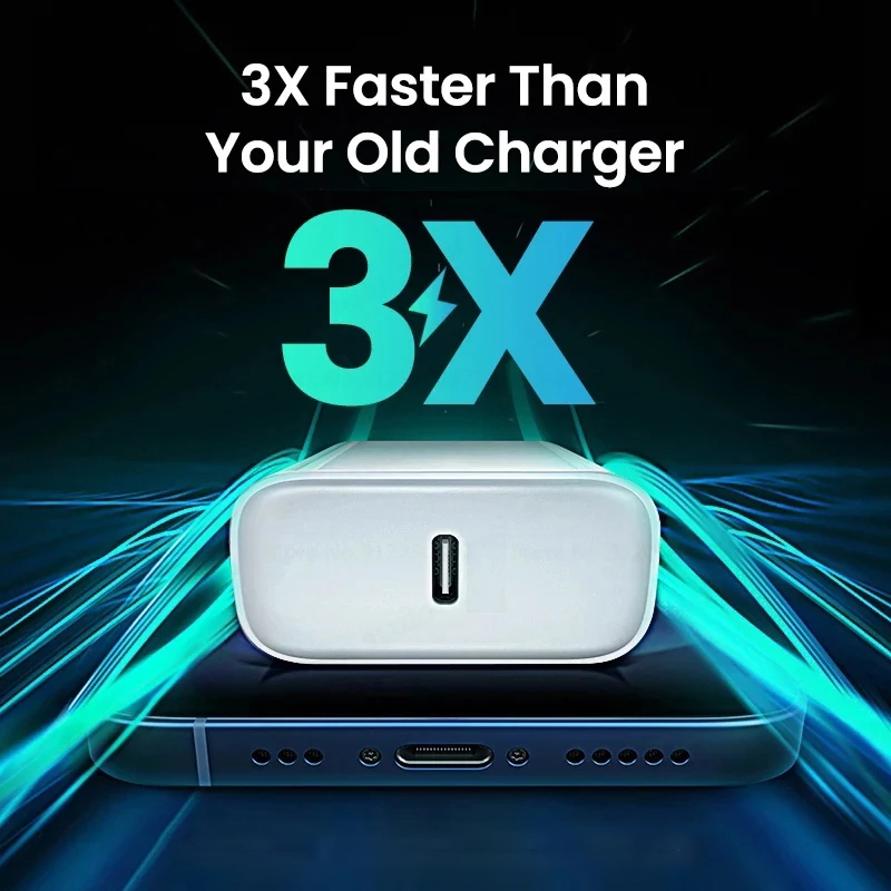 PD 30W Fast Charger For iPhone - Tech Accessories Apple 评论和价格