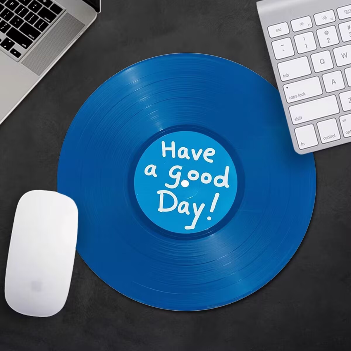 Non-Slip Round Mousepad Vintag - Tech Table Accessories 评论和价格