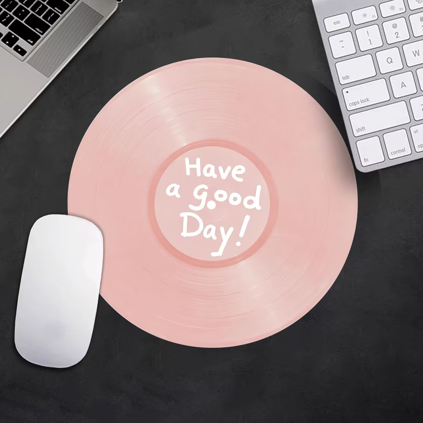 Non-Slip Round Mousepad Vintag - Tech Table Accessories 评论和价格