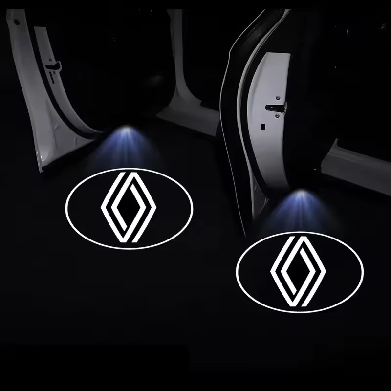 2pcs HD Car Door Welcome Light - Tech Accessories Renault 评论和价格