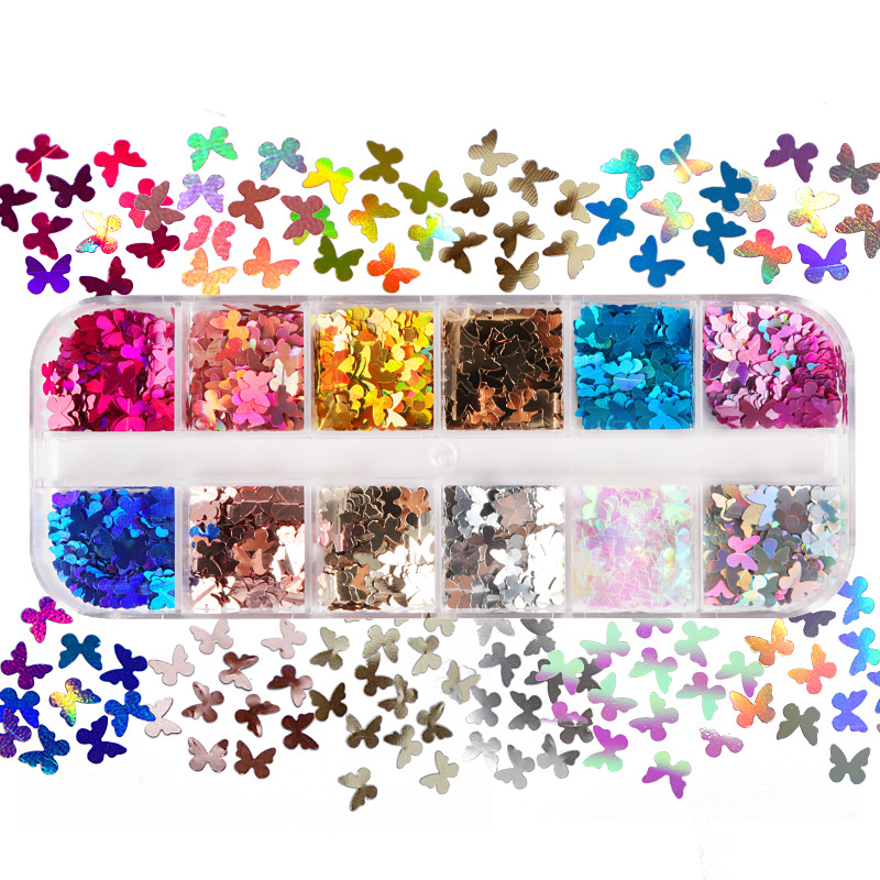 Mix Color Fluorescent Butterfl - Tech Accessories Store 评论和价格