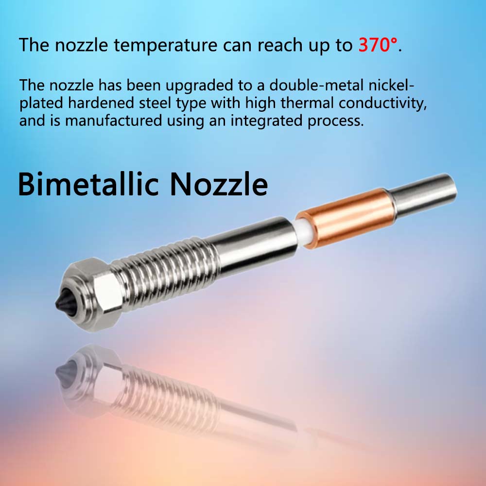 For QIDI Plus 4 Bimetal Nozzle - Tech Accessories Store 评论和价格