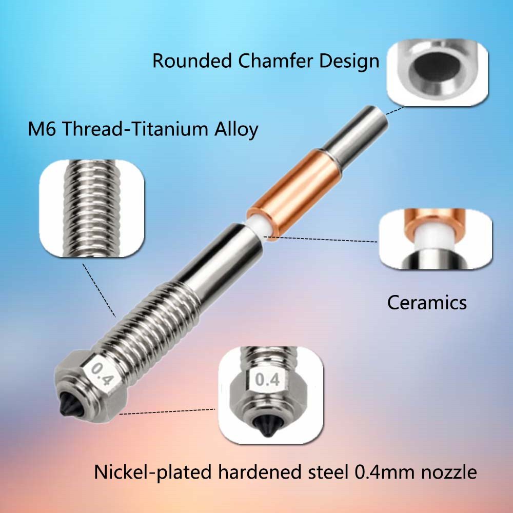 For QIDI Plus 4 Bimetal Nozzle - Tech Accessories Store 评论和价格