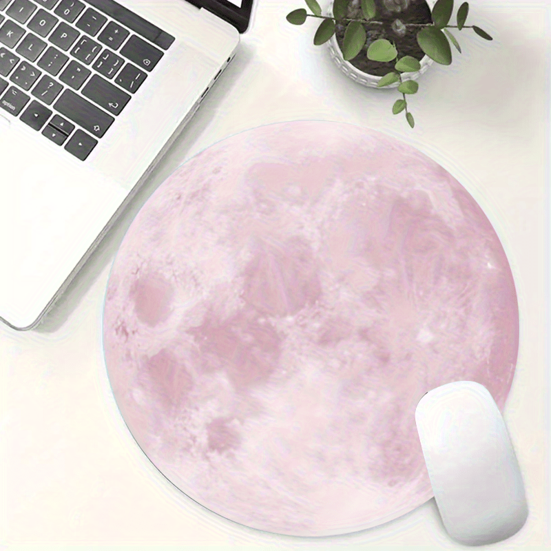 Moon Pattern Round Mouse Pad N - Tech Table Accessories 评论和价格