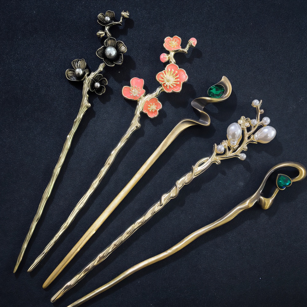 Alloy Simple Hair Sticks for W - Vintage Tech Accessories 评论和价格