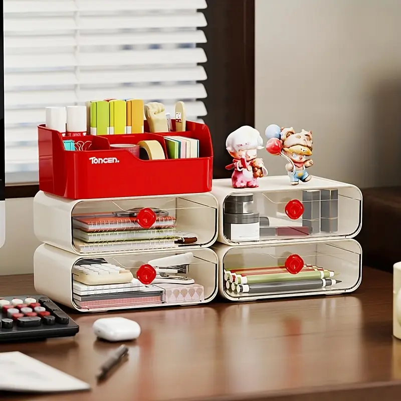 3 Layers Desk Organizer With D - Tech Accessories For Office Desk 评论和价格