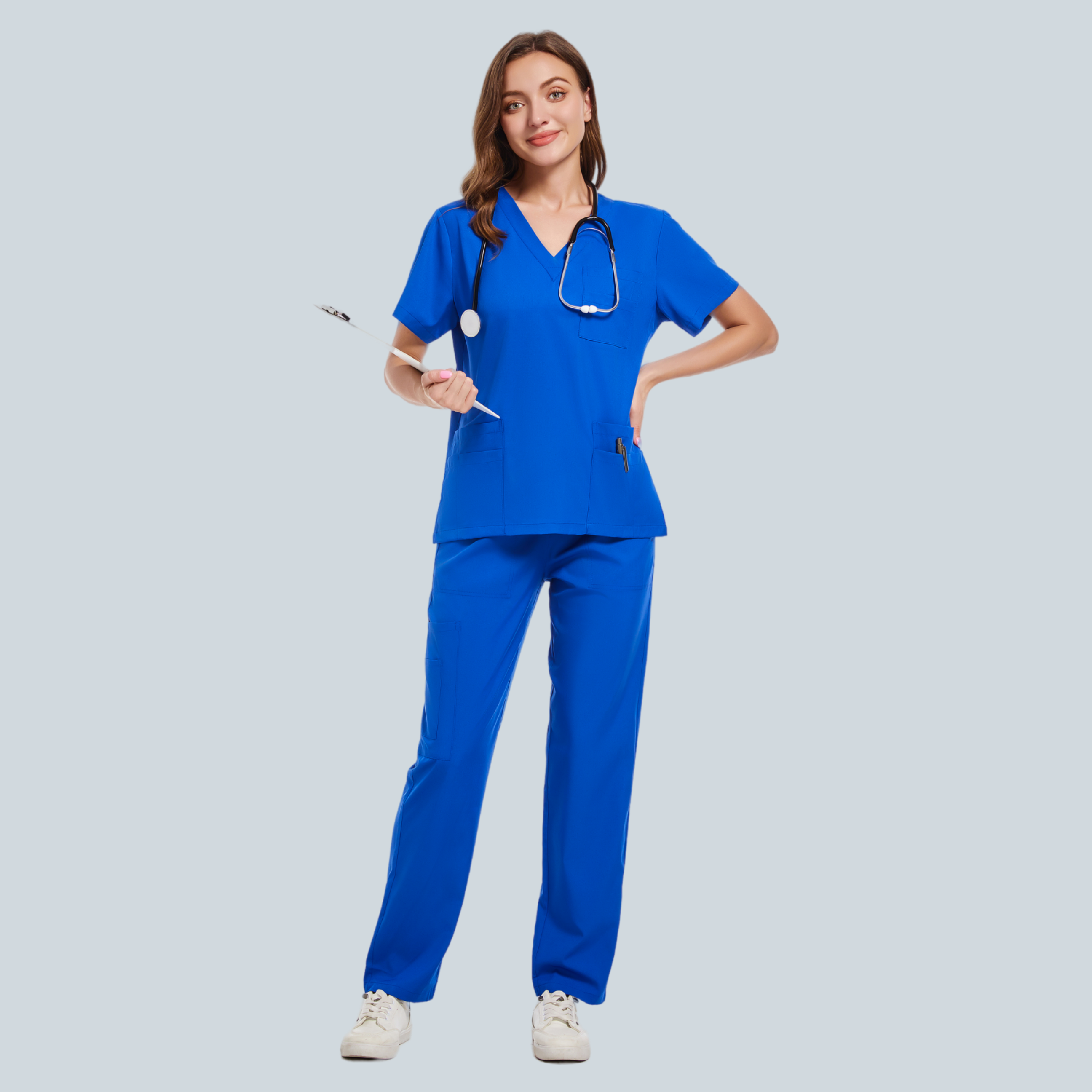 New Nurse Uniform Woman Hospit - Vet Tech Accessories 评论和价格